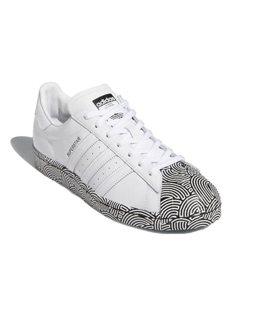 Adidas White Hirocoledge X Superstar 'Takahashi Hiroko for men
