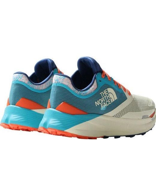The North Face Blue (Wmns) Vectiv Enduris 3 Running Shoes 'Tropical Peach Enchanted Trails Print With Pear Sorbet'