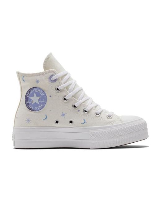 Converse White Chuck Taylor All Star Lift