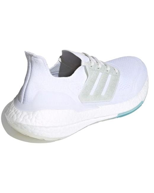 Adidas White Parley X Ultraboost 21 'Non Dyed' for men