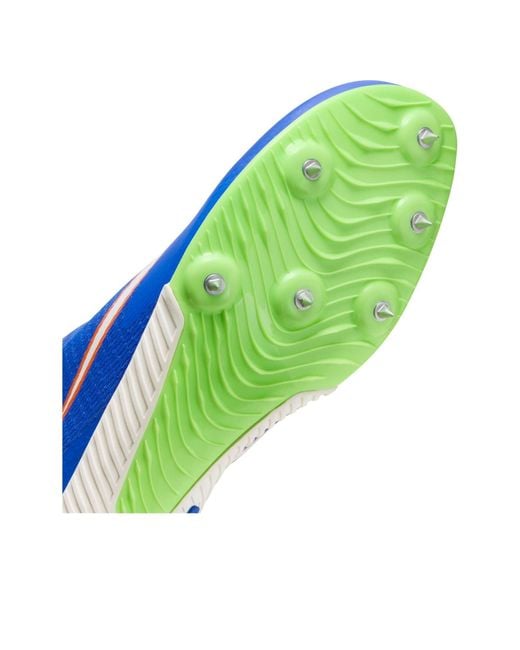 Nike Blue Air Zoom Rival Sprint Spikes 'Racer Safety' for men