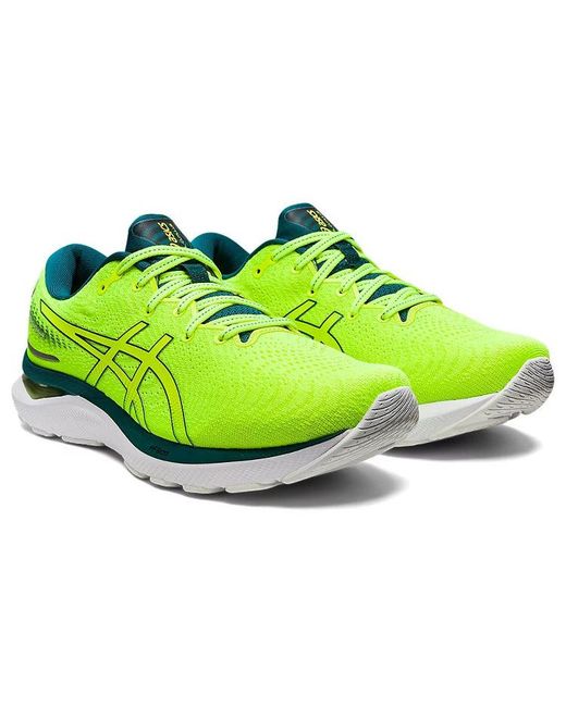 Asics Green Gel-Cumulus 24 'Safety Velvet Pine' for men