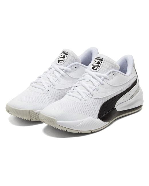 PUMA White Triple Basketball for men
