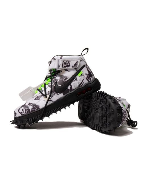 Nike Black X Off- Air Force 1 Mid 'Grim Reaper' for men
