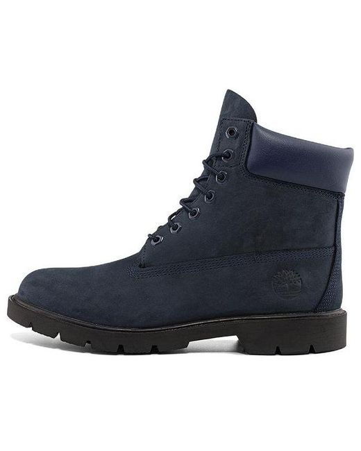 Timberland Blue Classic 6 Inch Waterproof Boot Nubuck' for men