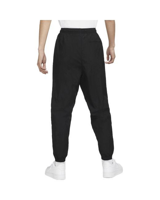 Nike Black Casual Breathable Lacing Bundle Feet Sports Pants/Trousers/Joggers Autumn for men