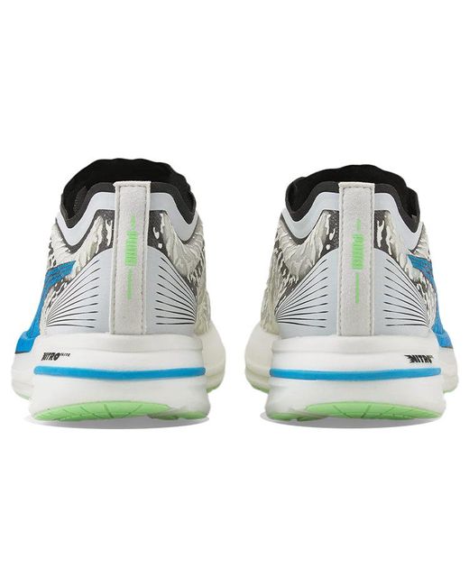 PUMA Blue Deviate Nitro Elite Racer 'Wildwash' for men