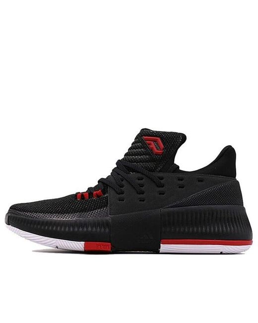 Adidas Dame 3 Black/red for men