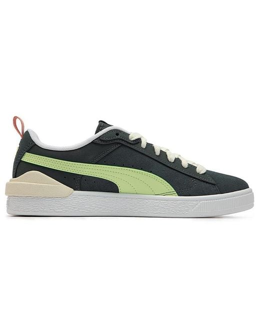 PUMA Green Suede Bloc 'Mix for men