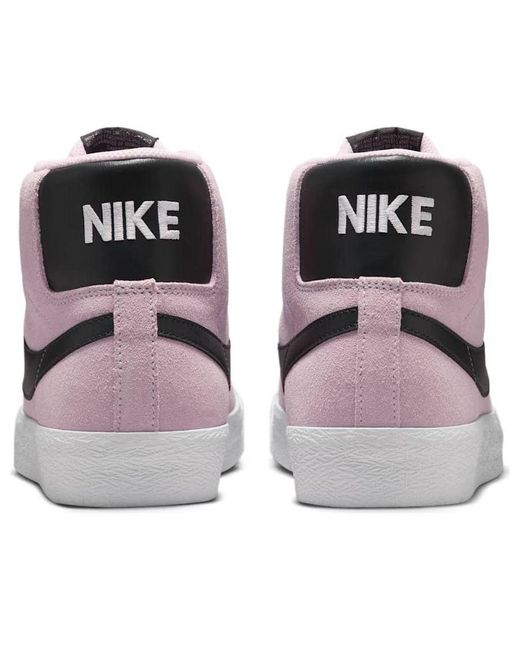 Nike Purple Sb Zoom Blazer Mid Foam Gum' for men