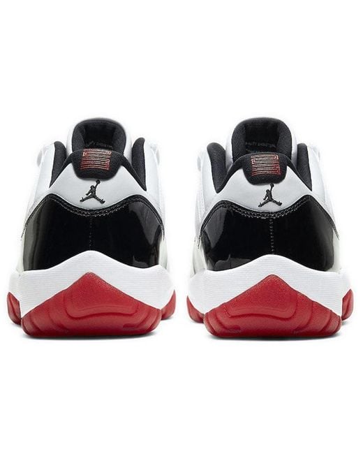 Nike White 11 Retro Low 'Concord-Bred' for men