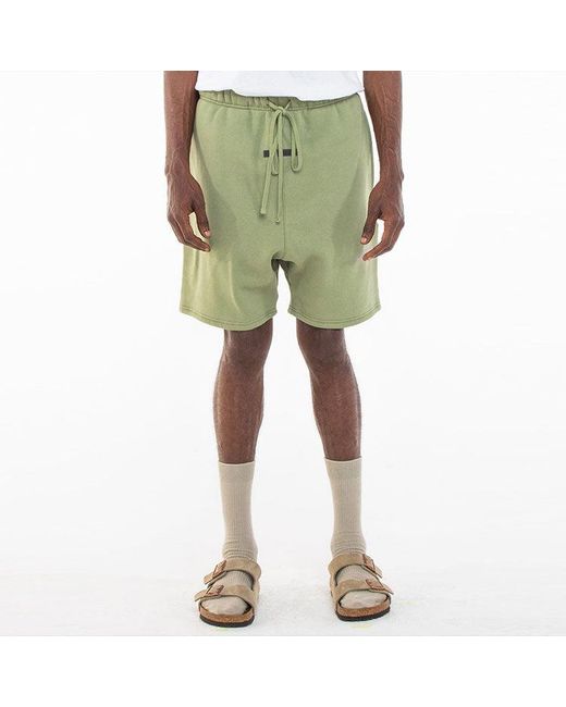 Fear Of God Green X Union La Fw21 Vintage Short Army for men