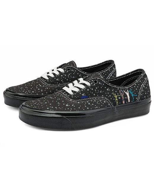 Vans Black Authentic 44 Dx Low-Top Sneakers for men