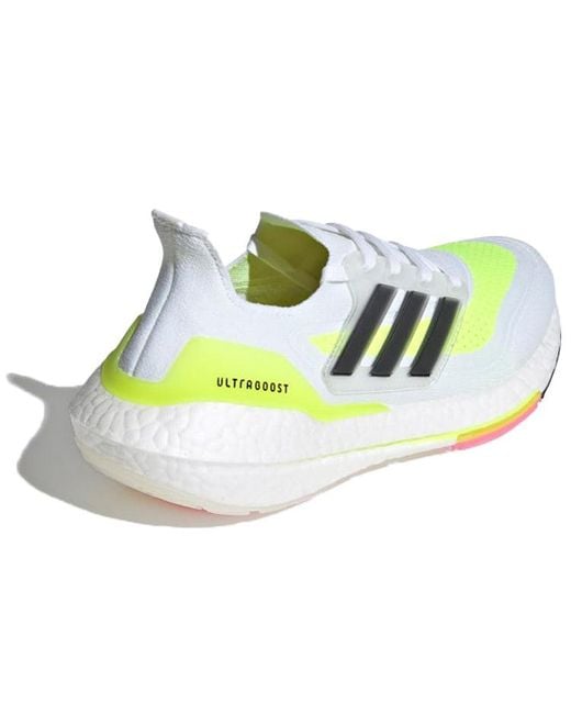 Adidas White (Wmns) Ultraboost 21 Solar'