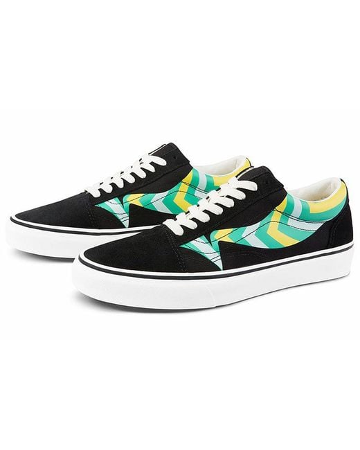 Vans Black Old Skool/Multi-Color for men