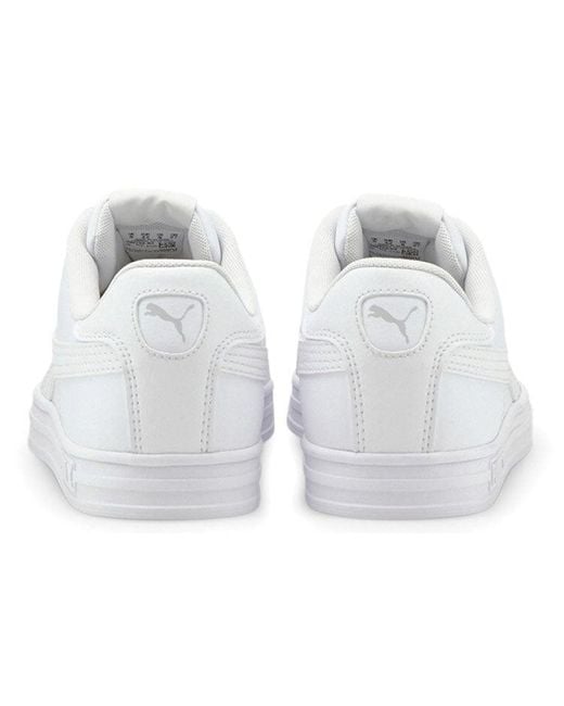 PUMA White Smash Vulc V3 Lo for men