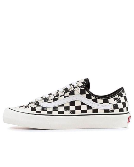 Vans White Style 36 Decon Sf 'Checker' for men