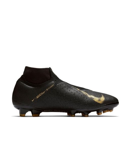 Nike Black Phantom Vision Elite Df Fg Metallic Vivid' for men