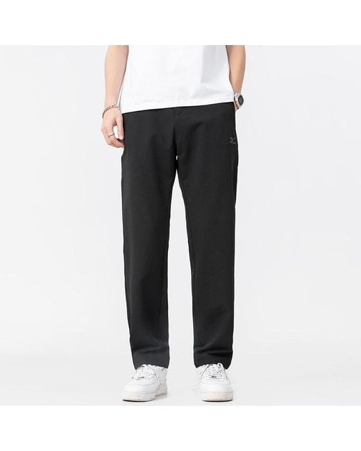 Mizuno Black Casual Pants for men