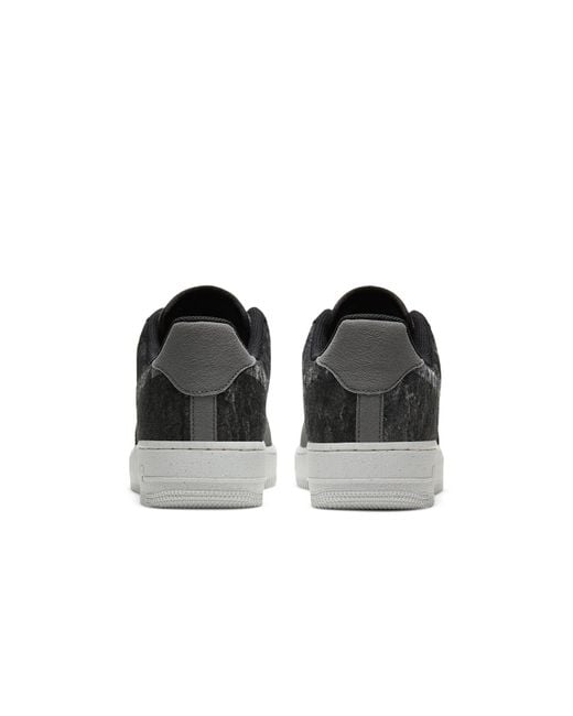 Nike Black Air Force 1 '07 Lv8 'Recycled Wool Pack for men