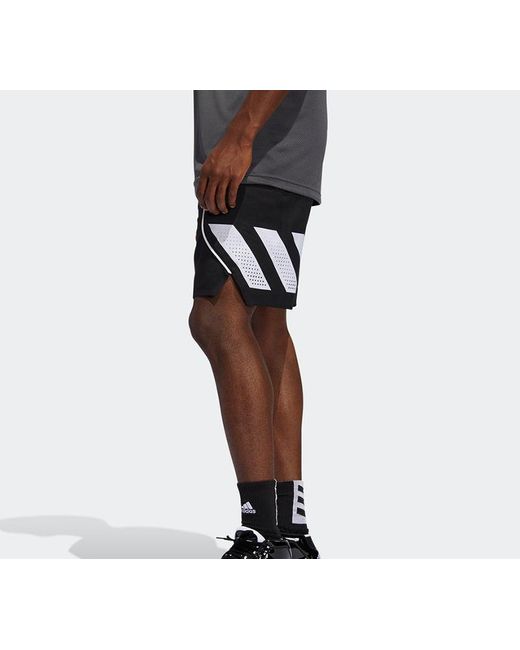 Adidas Black N3Xt L3V3L 20 Basketball Sports Shorts for men