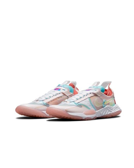 Nike Blue (Wmns) Delta Breathe 'Multi Pale Coral'