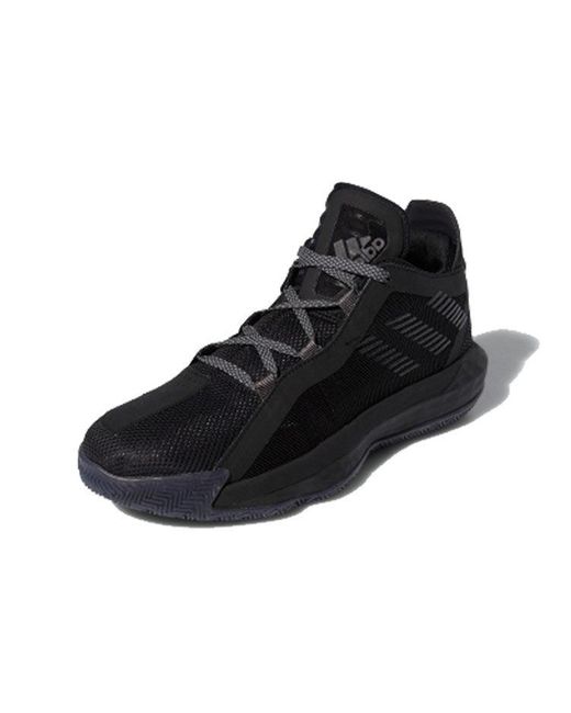 Adidas Black Dame 6 Gca 'Lights Out' for men