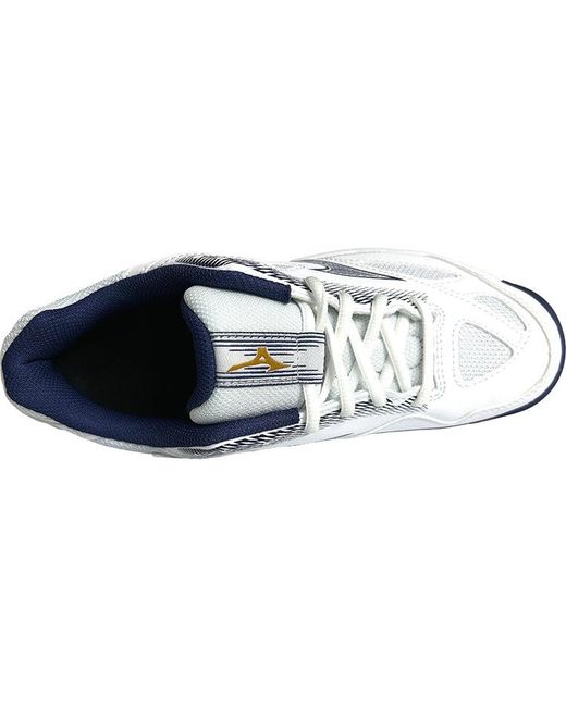 Mizuno White Training Shoes Low 'Comfortable Versatile Cushioned Nonslip Breathable And' for men