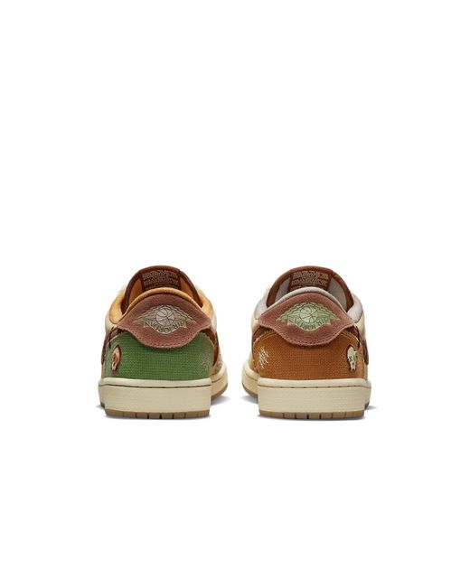 Nike Brown 1 X Zion Williamson Retro Low Og 'Voodoo' for men