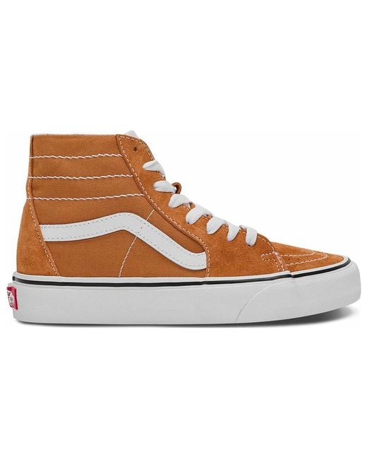 Vans Brown Sk8-Hi Ca Throwback for men