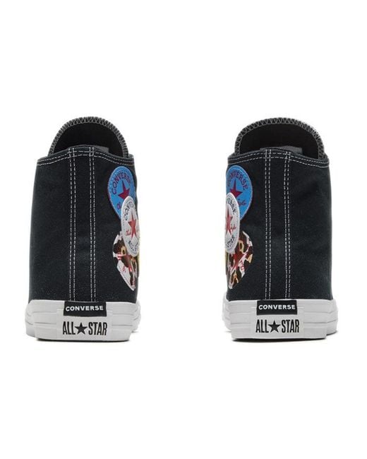 Converse Black Chuck Taylor All Star High 'Logo Play' for men