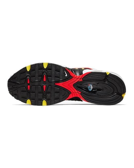 Nike White Air Max Tailwind 4 'Bright Crimson' for men