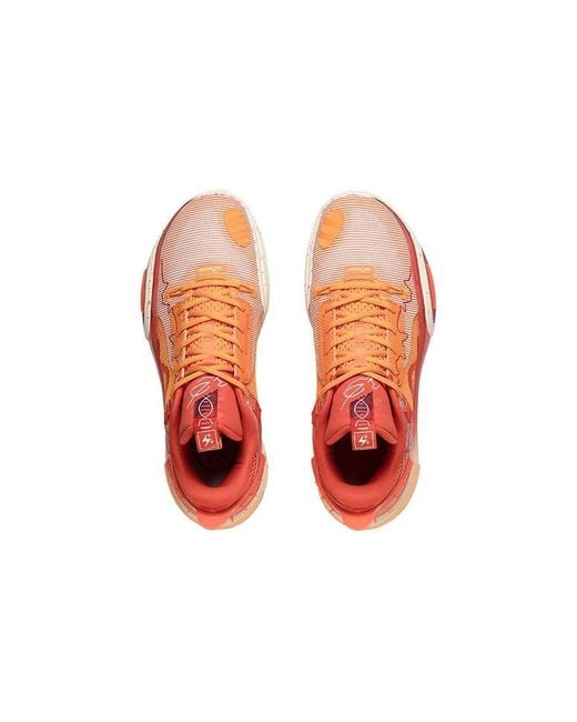 Li-ning Orange Wade All City 11 'Redrock' for men