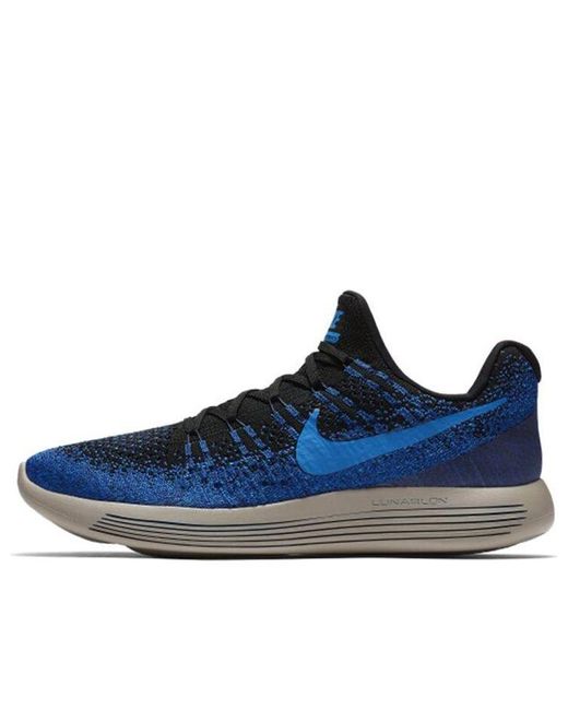 Nike Lunarepic Low Flyknit 2 in Blue for Men | Lyst