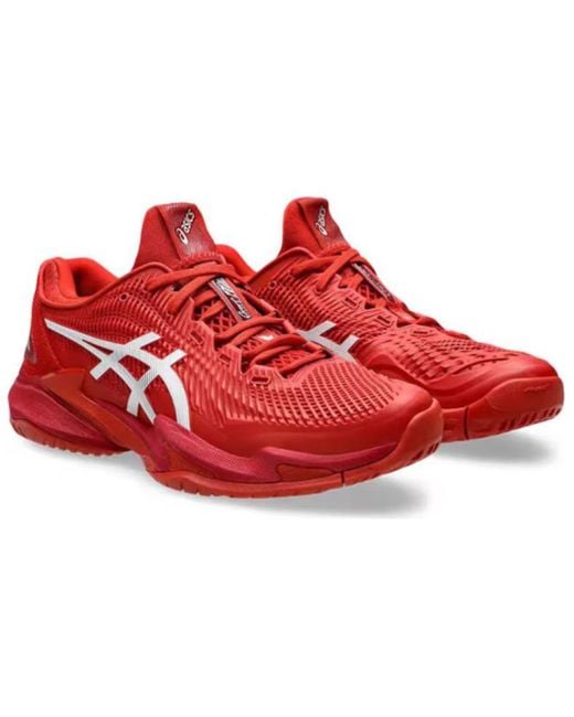 Asics Red Gel-resolution 9 Clay Tennis Shoes for men