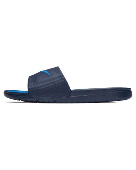 靴 NIKE BENASSI SOLARSOFT OLYFED SLIDE Nike Benassi Solarsoft Slide Sports Slippers in Blue for Men | Lyst UK