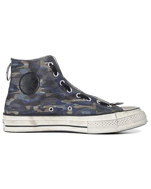 Converse Blue Undercover X Chuck 70 Hi 'Camo' for men