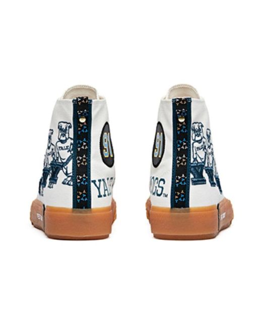 Anta Blue X Yale Canvas High Gum' for men