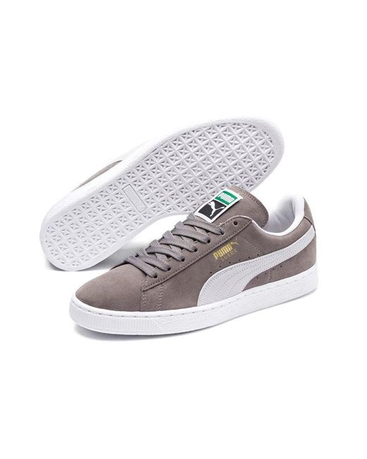 PUMA White Suede Classic+ 'Steeple' for men