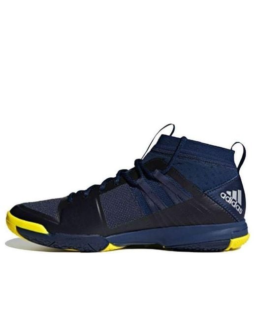 Adidas Blue Wucht P7 Badminton Shoes for men