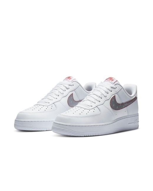 Nike White X 3M Air Force 1 '07 for men