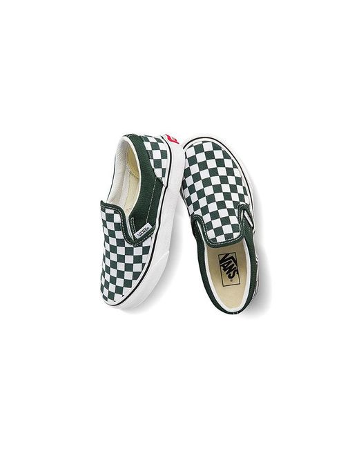 Vans Green Classic Slip-On Sneakers K for men