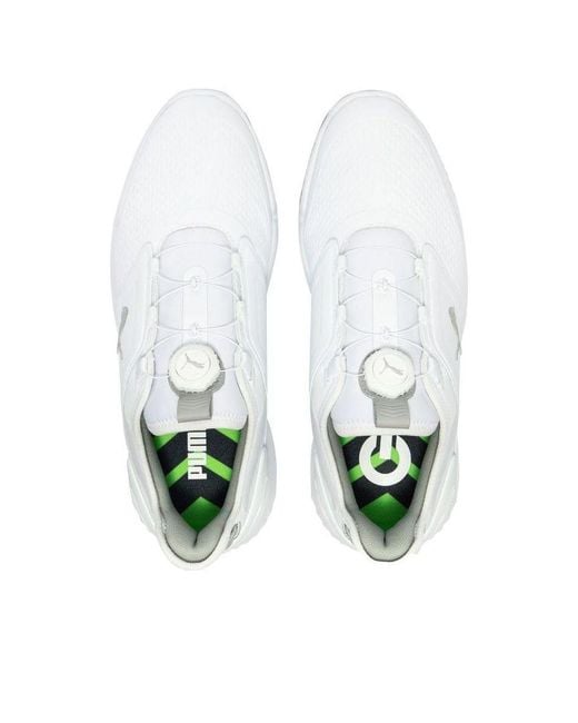 PUMA White Ignite Elevate Disc