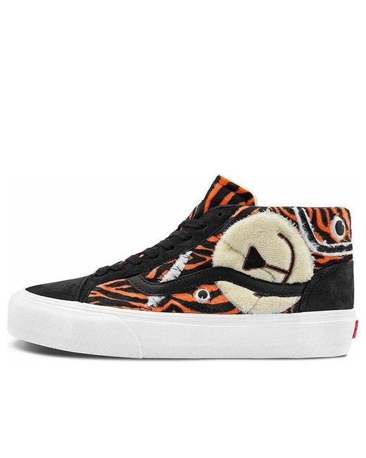 Vans Black Mid Zoo Skool Vlt Lx for men