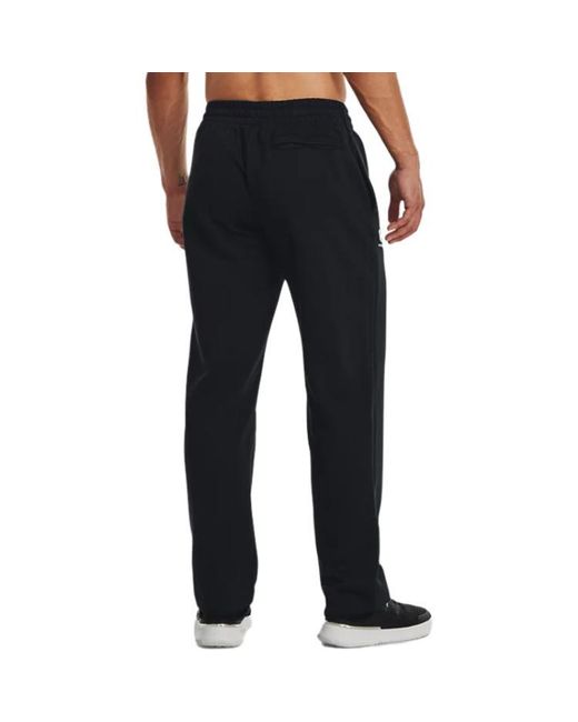 Under Armour Blue Essential Fleece Pants for men