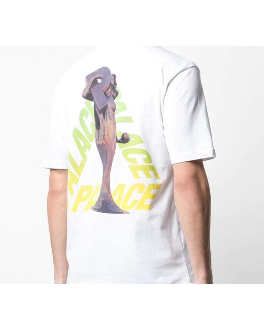 Palace White Rolls P3 Logo Printing