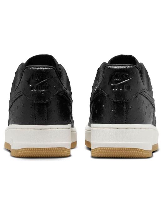 Nike Black (Wmns) Air Force 1 '07 Lx Ostrich'