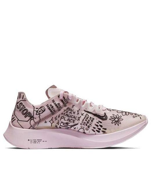 Nike Off-white X Zoom Fly Sp 'tulip Pink' for men
