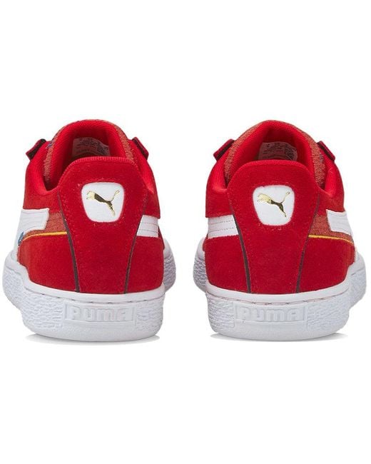 PUMA Red Suede Displaced for men
