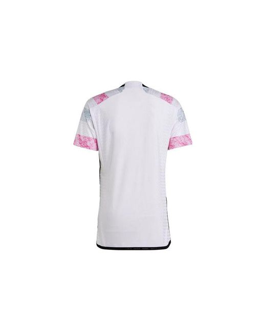 Adidas Purple Juventus 23/24 Away Authentic Jersey for men